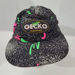 VINTAGE 90'S GECKO HAT MULCAP ADJUSTABLE